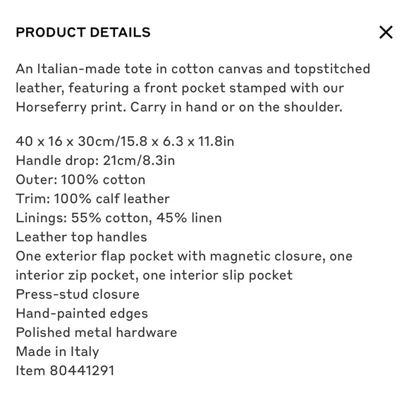 Burberry Medium Two-tone Canvas and Leather Freya Tote - Picture 12 of 14